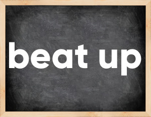 3 forms of the verb beat up
