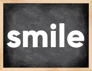 3 forms of the verb smile